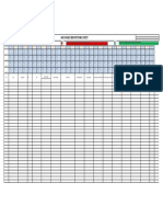 4M Change Monitoring Sheet