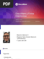 DocuWare y Firma Electronica