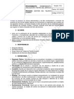 GTH-P-14 Nombramiento Vinculación y Retiro Del Servicio 10.0