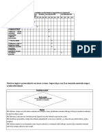 Matricea Logica Si Diagrama Gantt