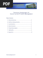 Technical Assignment #1 Construction Project Management