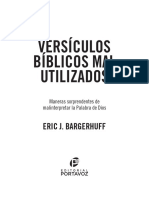 Capítulo Muestra Versículos Bíblicos Mal Utilizados PDF