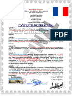 Contrat de Pret