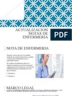 Actualizacion Notas de Enfermeria