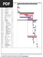 Gantt-Trocha Carrozable