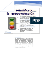 Autoevaluacion Del Semaforo Grado 4°