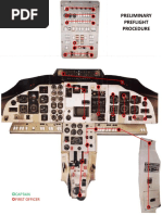 Preliminary Preflight Procedure: Captain