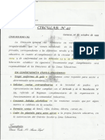 CIRCULAR #42 Del MPPE 26-10-1993