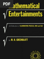 Mathematical Entertainments - A Collection of Illuminating Puzzles, New and Old