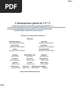 Calentamiento Global de 1.5 ° C 31