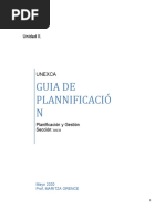 Guia de Planificación Estrategica Segunda Unidad