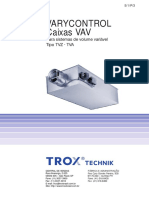 Varycontrol Caixas VAV: para Sistemas de Volume Variável Tipo TVZ Tva