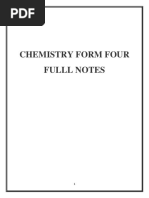 Chemistry Form Four PDF