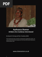 Interview With Ayahuasca Shaman Artidoro