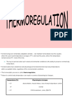 Thermoregulation