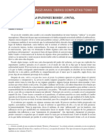 Selecciones Ferenczianas Obras Completas Tomo II Las Patoneurosis 1917d