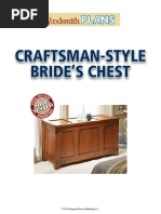 WS21432 - Craftsman Style Brides Chest PDF