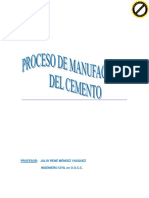 06 - Proceso de Manufactura Del Cemento