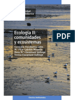 Ecología II - Comunidades y Ecosistemas PDF