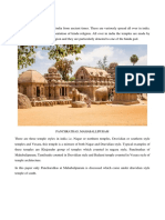 Rathas of Mahabalipuram