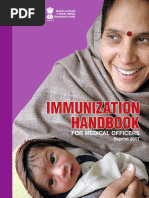 Immunization Handbook For Medical Officers 2017