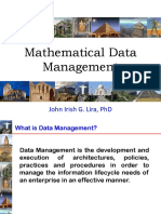 Frequency Distribution - Data Management PDF