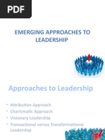 Contemporary Approaches To Leadership (Report)