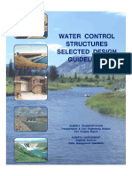 2004 Water Control Structures Selected Design Guidelines 2004 11 PDF