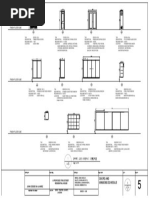 Finish Floor Line: Doors and Windows Schedule