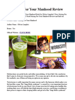 Juicing For Your Manhood Review: Click Here