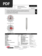 Db932Dg65E-M: 18.1 Dbi, 45° Diversity Panel Antenna 1850 - 1990 MHZ