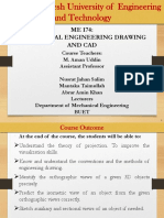 ME 174: Mechanical Engineering Drawing and Cad