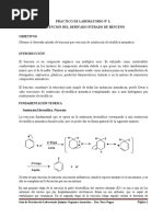 PRÁCTICOS DE LABORATORIO Nº1 Nitración