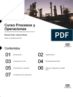 Curso Procesos y Operaciones: Ricardo Pedro Jimenez Rosas