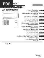 User'S Manual: Air-Conditioner