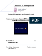 Jaipuria Institute of Management: Industrial Relations Assignment Work