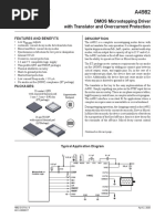 DMOS Microstepping Driver With Translator and Overcurrent Protection