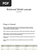 Relational Model Concept: Hassan Khan