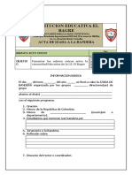 Formato Actos Civicos 2015