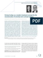 Occlusal Onlay As Mordern RX PDF