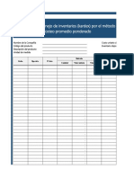 Forvm Plantilla Kardex Inventario