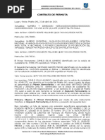 Contrato de Permuta Colombia Co