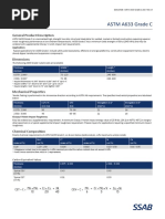 ASTM A633 Grade C: General Product Description