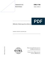 Méthodes D'étalonnage Des Cellules de Conductivité PDF