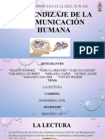 Aprendizaje de La Comunicación Humana