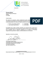 Carta Solicitud de Visita Empresa PDF