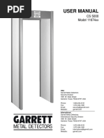 User Manual: CS 5000 Model 11674xx