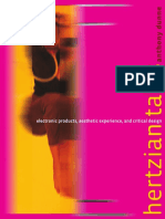 Anthony Dunne - Hertzian Tales - Electronic Products, Aesthetic Experience, and Critical Design-The MIT Press (2006) PDF