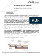 Kerbstones Installation Guidelines