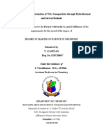 A Dissertation Submitted To The Periyar University in Partial Fulfillment of The Requirements For The Award of The Degree of